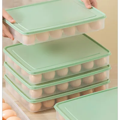 冷蔵庫用 卵ケース たまご入れ ｜鮮度保ち　卵ホルダー  卵入れ 卵収納ホルダー 冷蔵庫収納 大容量 掃除しやすい エッグ ホルダー 冷蔵庫ピッタリ 