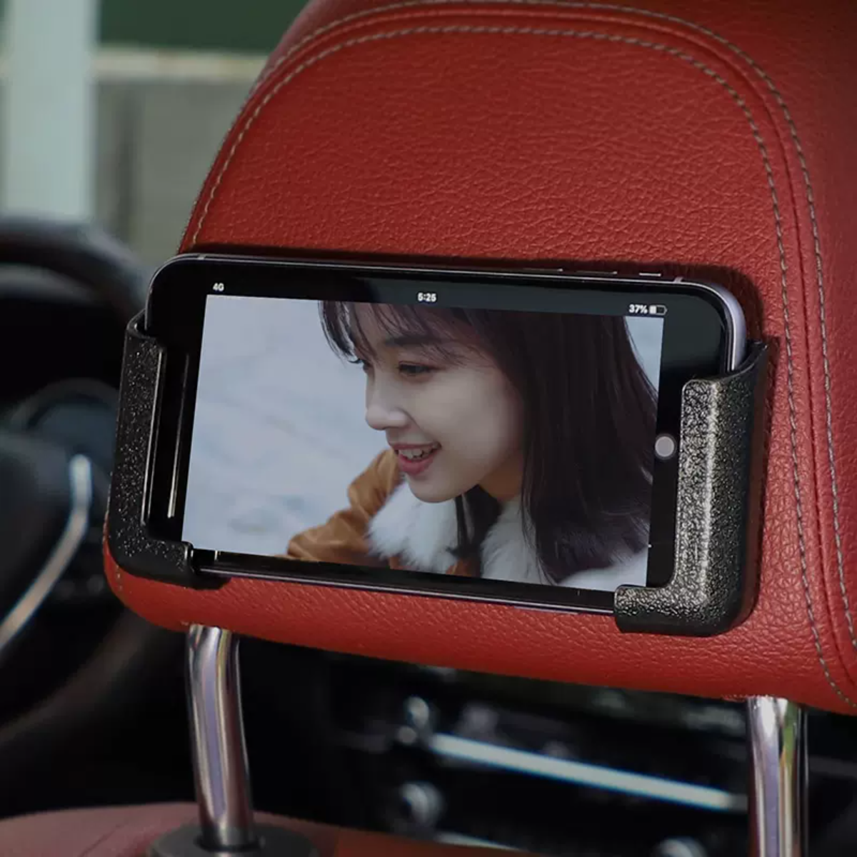 粘着式車内スマホスタンド｜設置簡単！充電可能！|undefined