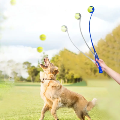 ペットスポーツボールランチャー|犬ボール投げ・犬のトレーニング・おもちゃ・犬用