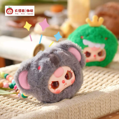 【BABY THREE・一緒にお出かけシリーズ】ブラインドボックス・ジップバッグ・ぬいぐるみ・トレンディトイデスクタッチャー