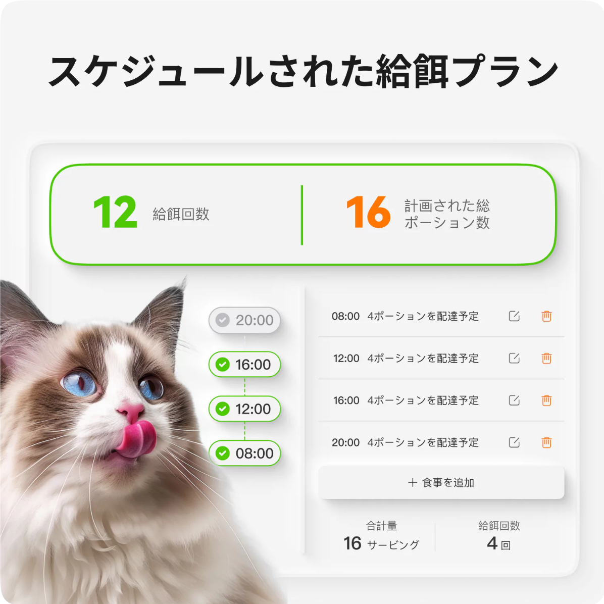 【HHOLOVE日本初上陸】自動給餌器｜カメラ付き・猫犬用・スマホ・見守り・自動餌やり機・ペットフード・給餌器|undefined