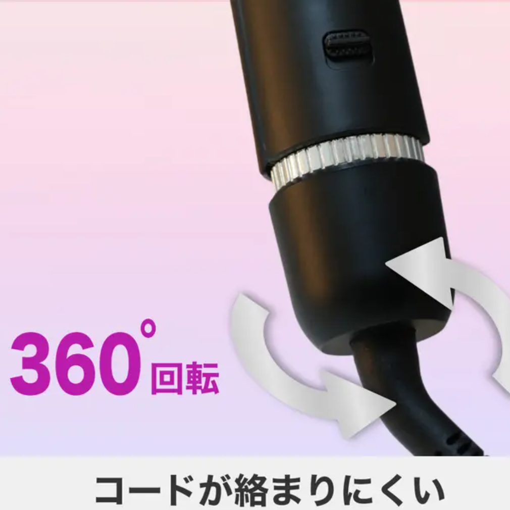 MIXCOLOR ウェーブヘアアイロン｜カール・巻き髪・1本で4つのウェーブサイズ・冷風＆マイナスイオン・使いやすさ・プロ級スタイル|undefined