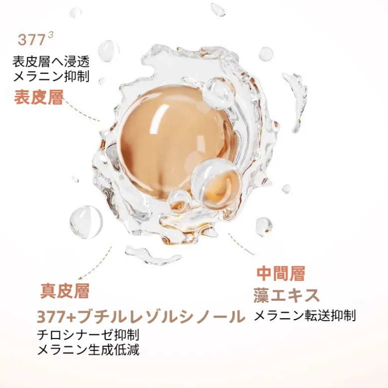 RNW377 美白エッセンスカプセル ｜ナイアシンアミド ・フェイシャルエッセンス・ シミ 美白 くすみ改善 ・携帯用カプセル・保湿・水分保持・なめらかで柔らかい肌へ|undefined