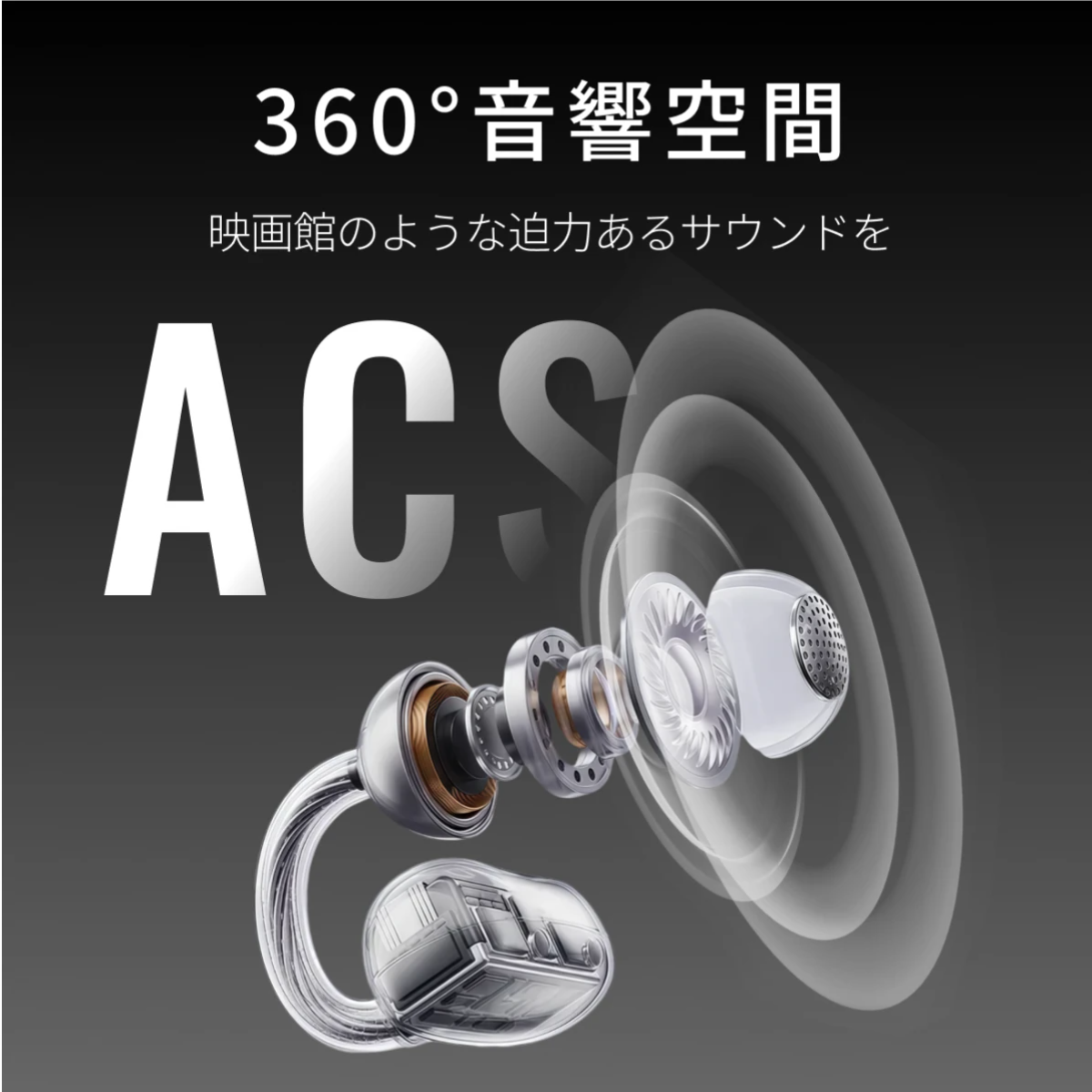 Ultra Open Earbuds X6｜オープンイヤーイヤホン｜耳をふさがない超軽量4.8g｜ENC通話ノイズ抑制｜長時間でも痛くならない耳掛け型｜テレワーク・通勤・家事に最適|undefined