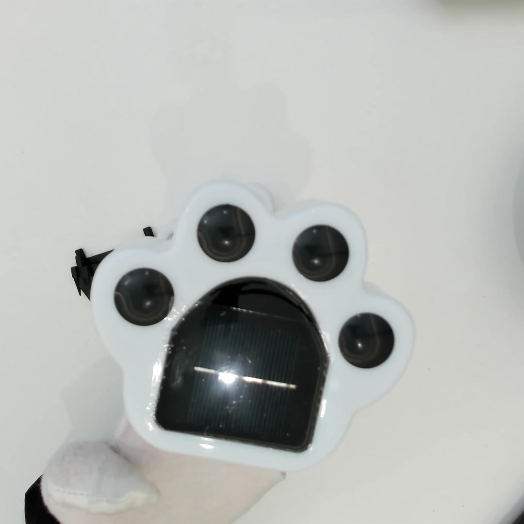猫爪 ソーラーライト｜壁掛け LED  IP66防水 太陽光パネル充電【2個入り】|undefined