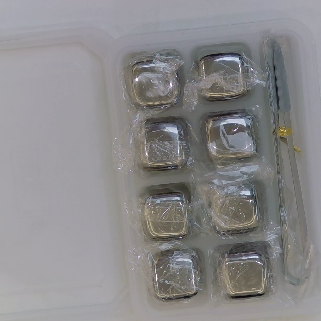 『解けない氷』食品級316ステインレス氷キューブ｜飲み物が薄くならない！|undefined