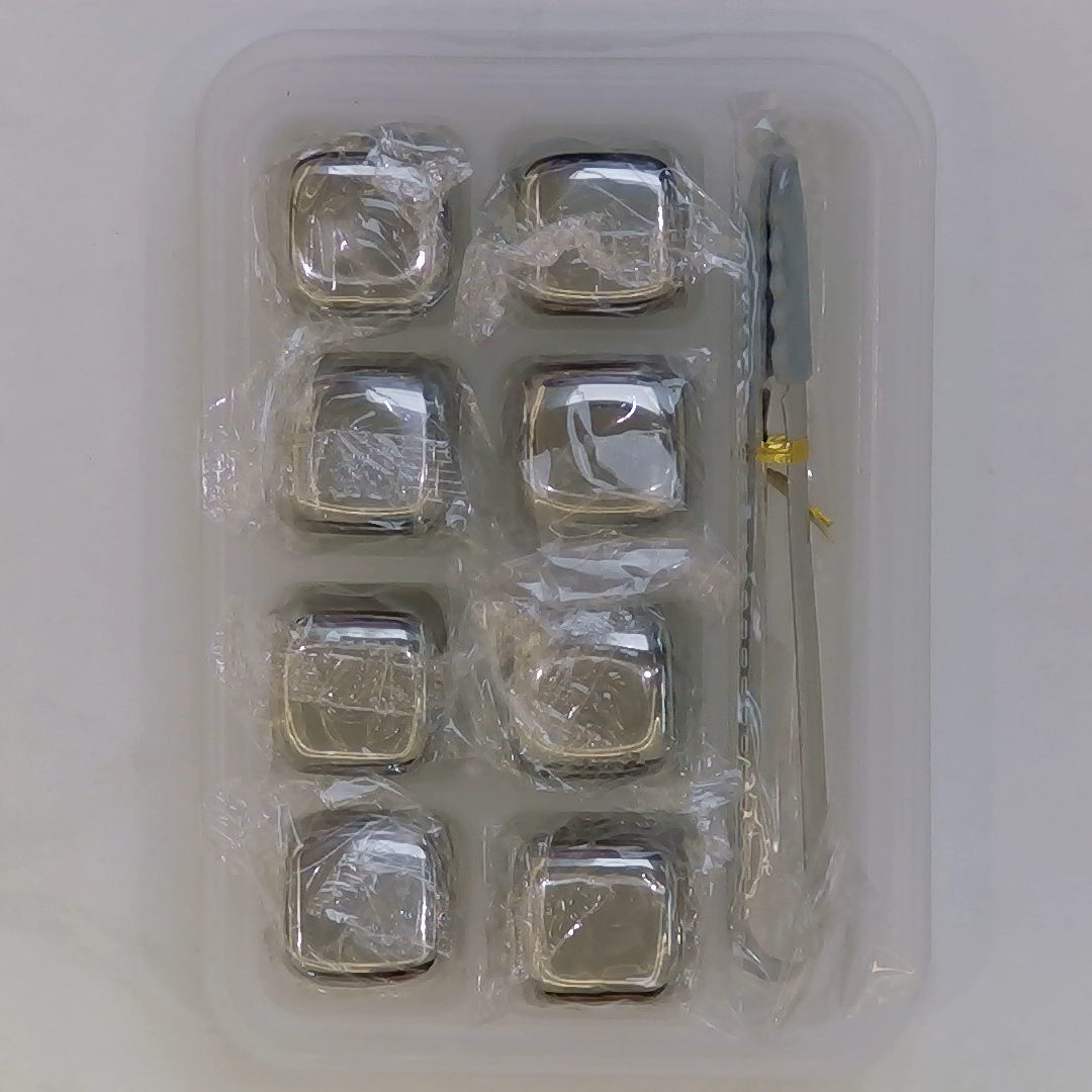 『解けない氷』食品級316ステインレス氷キューブ｜飲み物が薄くならない！|undefined